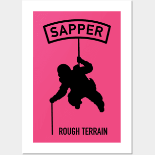 SAPPER Rough Terrain Combat Engineer Posters and Art